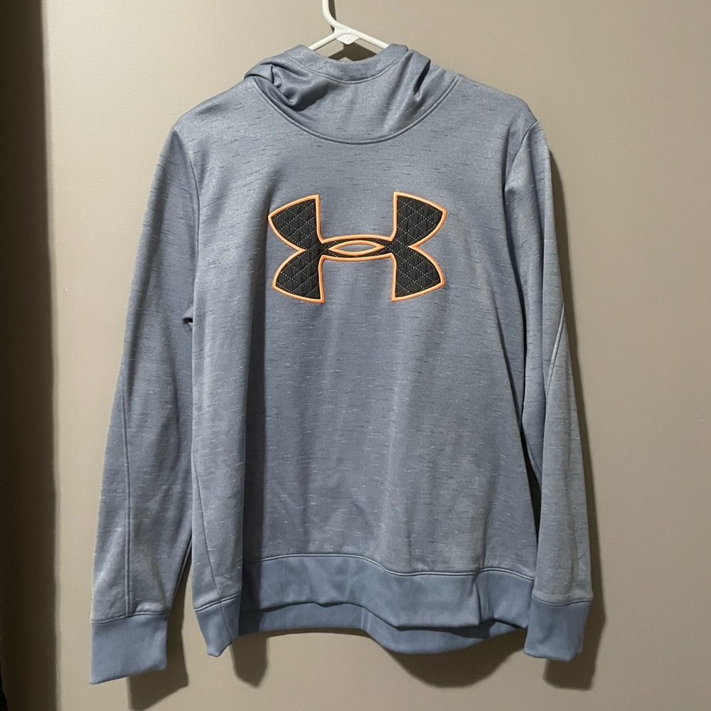 under armour , size large , blue-grey